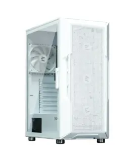 Alternative view of Zalman Case I3 Neo ATX Mid Tower бял ARGB fan x4