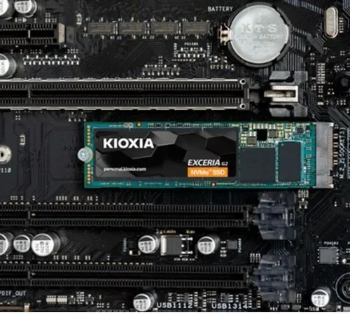 Alternative view of Kioxia SSD Exceria G2 drive 500GB NVMe
