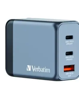 Verbatim VERBATIM GNC-65 32201 GaN 65W, 2xUSB-C 1xUSB-