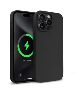 CRONG Case iPhone 15 Pro Max MagSafe черен