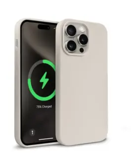 CRONG Case iPhone 15 Pro Max MagSafe stone бежов