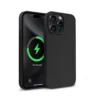 CRONG Case iPhone 15 Pro MagSafe черен
