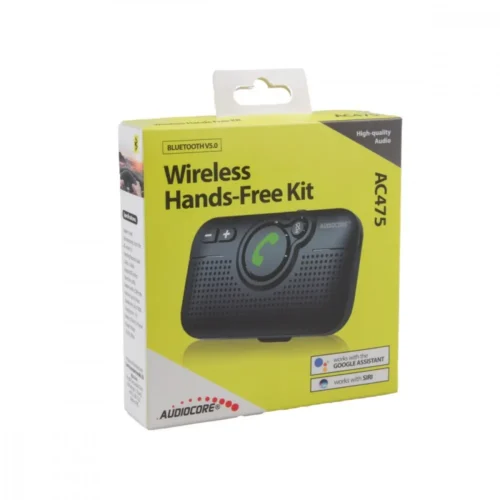 Audiocore Car Handsfree kit BT 5.0 A2DP autostart AC47