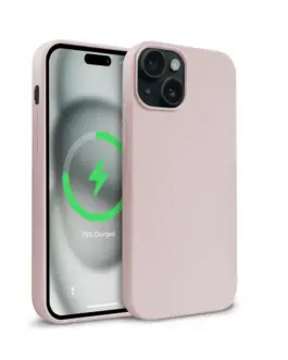 CRONG Case iPhone 15 MagSafe sand розов