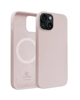 Alternative view of CRONG Case iPhone 15 MagSafe sand розов