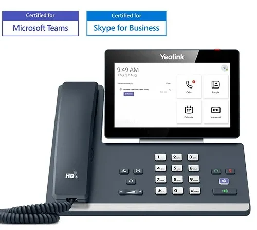 Alternative view of Yealink  Telephone IP MP58-WH E2 Teams
