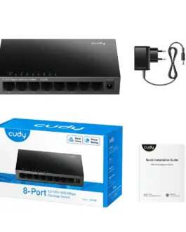 Alternative view of Cudy Switch GS108 8xGE Metal Case