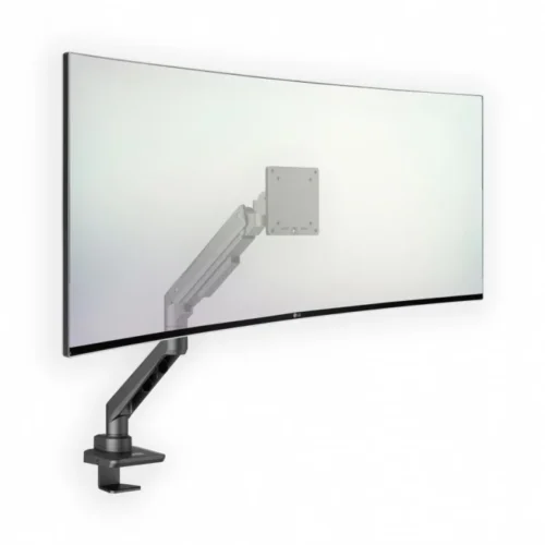 Alternative view of Edbak Gas spring desktop holder for screens 19-49 inches and weighing up to 20 kg DMV01