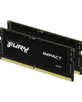 Alternative view of Kingston памет DDR5 SODIMM Fury Impact 32GB(2*16GB)/5600 CL40