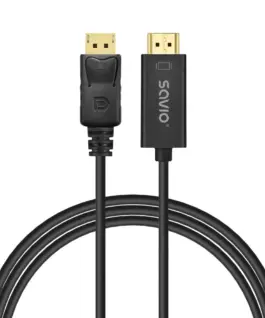 Savio DP-HDMI кабел CL-183 15m SAVIO