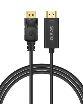 Savio DP-HDMI кабел CL-183 15m SAVIO