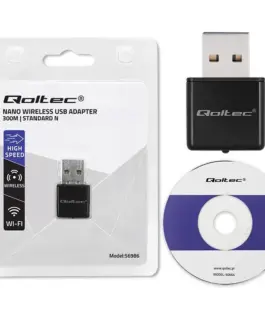 Qoltec NANO WiFi адаптер mini Standard N