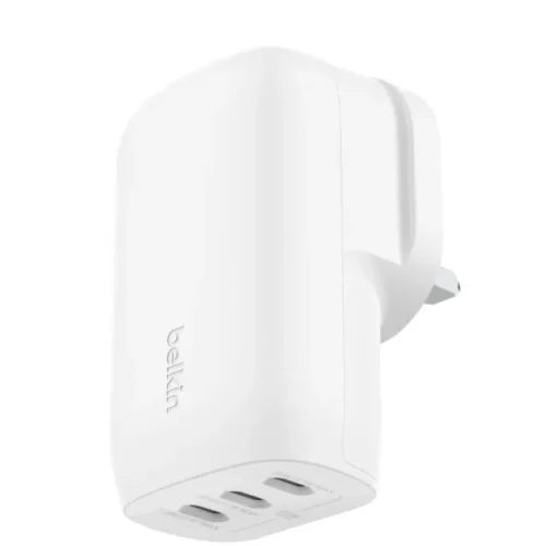 Belkin BOOSTCHARGE зарядно 67W USB-Cx3 PPS бял