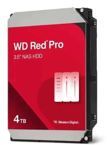 Western Digital Disc HDD червен Pro 4TB 35 SATA III WD4005FFBX