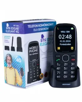 Alternative view of Mesmed Mobile Phone Mescomp MT-166 Edgar Elegant 4G