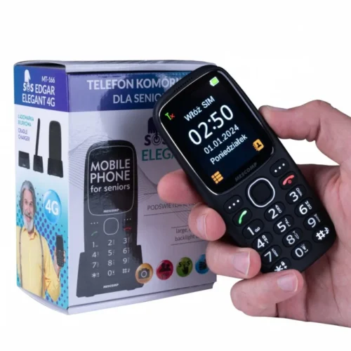Mesmed Mobile Phone Mescomp MT-166 Edgar Elegant 4G