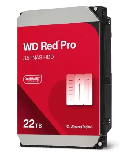 Western Digital Disc HDD червен Pro 22TB 35 512MB SATAIII/7200rpm
