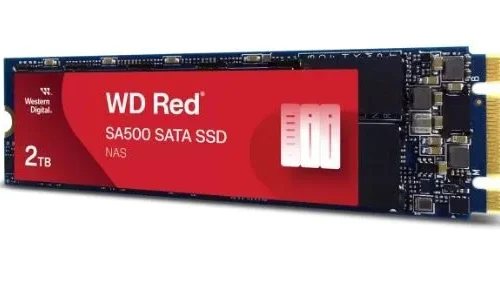Alternative view of Western Digital SSD диск червен SSD 2TB M.2 2280 SA 500 WDS200T1R0B