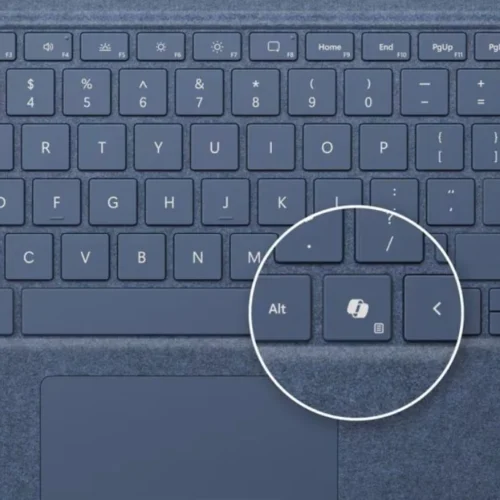 Alternative view of Microsoft MS Surface Pro клавиатура with Slim Pen Sapphire