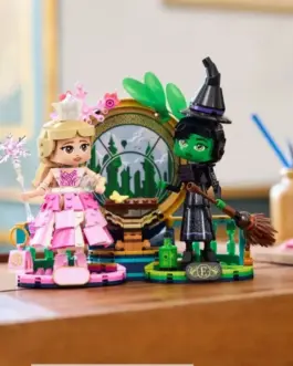 Alternative view of LEGO Bricks Wicked 75682 Elphaba & Glinda Figures