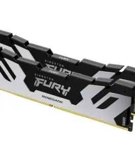 Kingston памет DDR5 Fury Renegade Silver 64GB(2*32GB)/6400 CL32