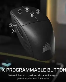 Alternative view of Corsair Wireless мишка M55 черен