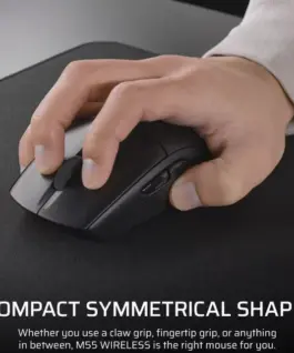 Corsair Wireless мишка M55 черен