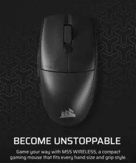 Corsair Wireless мишка M55 черен