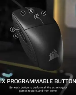 Alternative view of Corsair Wiчервен мишка M55 черен