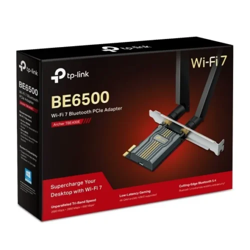 TP-LINK адаптер Archer TBE400E PCI-E BE6500