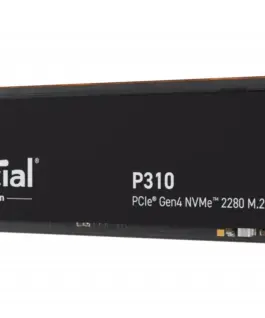 Crucial SSD drive P310 1TB M.2 NVMe PCIe 4.0 2280 7100/6000