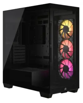 Corsair кутия за компютър 3500X ARGB TG Mid-Tower черен
