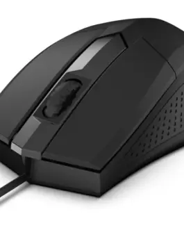 Rebeltec Focus USB Optical Mouse 1200DPI 3 Buttons and Scroll Wheel Sensitivity 125Hz кабел 1.8m Weight