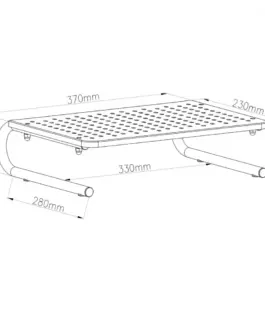 Maclean Лаптоп and монитор stand 13-30 MC-948