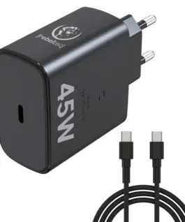 Alternative view of Rebeltec Fast зарядно PD45W USB-C for Лаптопs, phones,