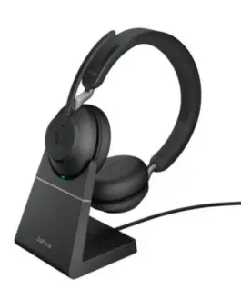 Jabra слушалки Evovle2 65 Stand Link380c UC Stereo черен