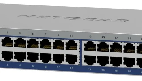 Alternative view of Netgear @GS524-300EUS 24xGbE unmanaged switch