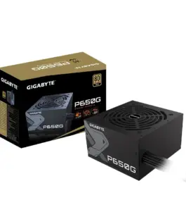 Gigabyte захранващ блок GP-P650G GOLD PFC 120mm hydraulic fan ATX