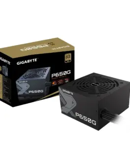 Gigabyte захранващ блок GP-P650G GOLD PFC 120mm hydraulic fan ATX