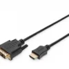 Digitus HDMI 1.3 кабел 2m HDMI A/DVI-D(18+1) M/M
