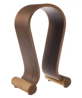 Maclean слушалки Stand Wooden Nut Color MC-815W