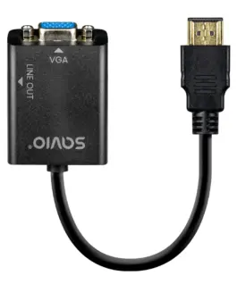 Savio HDMI-VGA адаптер AK-76 with audio