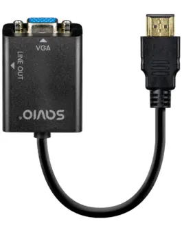 Savio HDMI-VGA адаптер AK-76 with audio