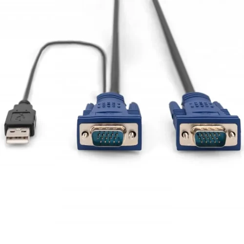 Alternative view of Digitus кабел Octopus for KVM 2xVGA, 2xPS/2, 1xUSB 1,8m