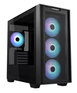 Asus кутия за компютър Plus A21 micro-ATX черен