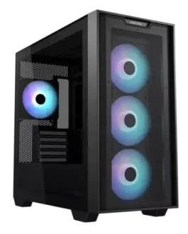 Asus кутия за компютър Plus A21 micro-ATX черен