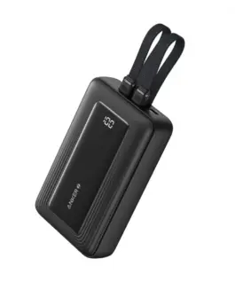 Anker външна батерия 20k mAh 30W кабел C/Lightning 1USB-C 1USB-A Blue