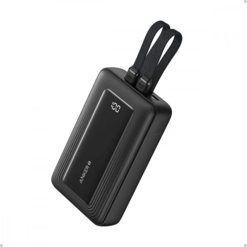 Anker външна батерия 20k mAh 30W кабел C/Lightning 1USB-C 1USB-A Blue