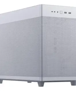 Asus кутия за компютър Prime AP201 Mesh MicroATX бял