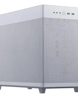 Asus кутия за компютър Prime AP201 Mesh MicroATX бял